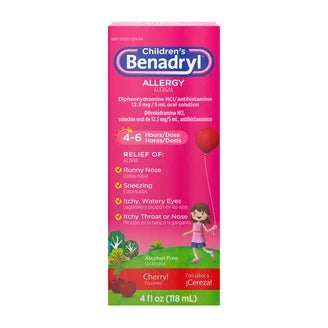 BENADRYL CHILDREN 1/4/4OZ OZ SUSPENCION