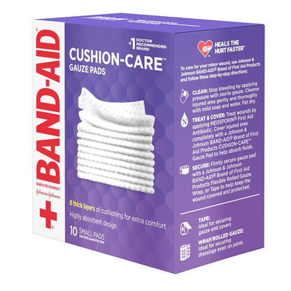 BAND AID STERILE GAUZE 3/10