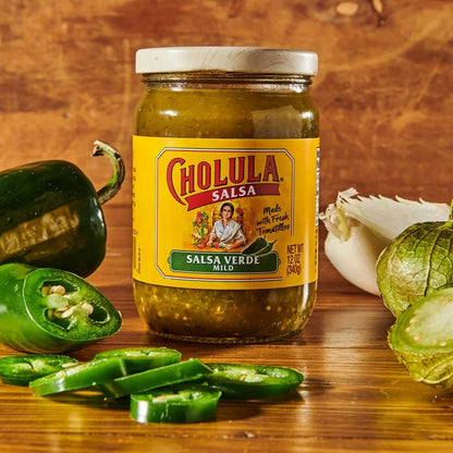 CHOLULA GREEN SALSA 12/12oz