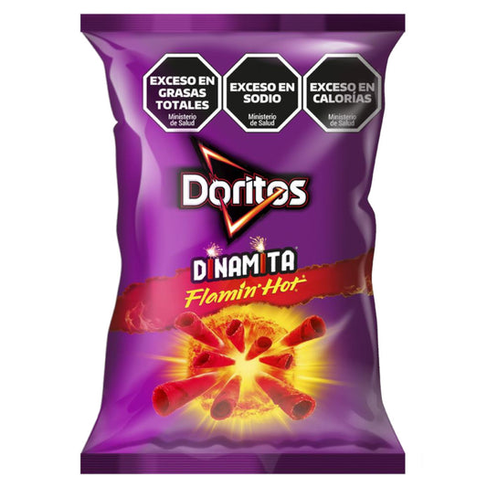 SABRITAS DORITOS FLAMING 30pz