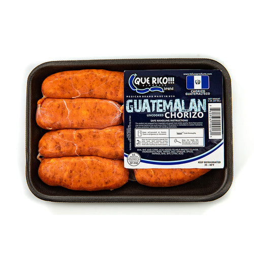 CHORIZO GUATEMALA QUE RICO 12/1LB 16oz