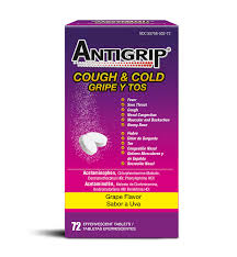 ANTIGRIP GRIPE & TOS 72 TABLET