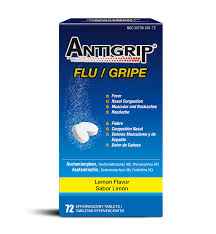 ANTIGRIP GRIPE 72 TABLETS