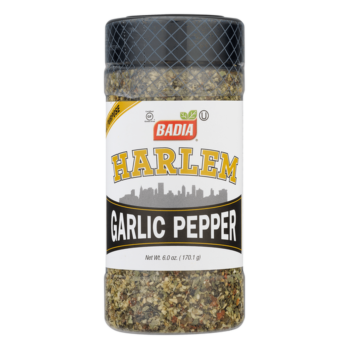 BADIA HARLEM GARLIC PEPPER 6/6oz