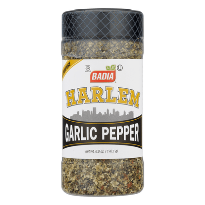 BADIA HARLEM GARLIC PEPPER 6/6oz