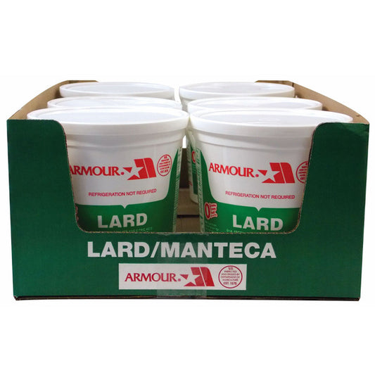 ARMOUR LARD MANTECA 12/2.5 LB.