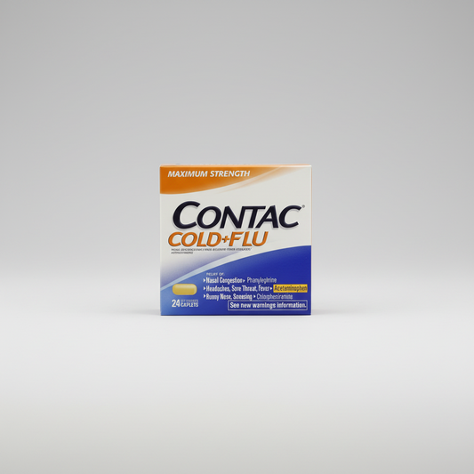 CONTAC NIGHT COLD+FLU  3/24ct
