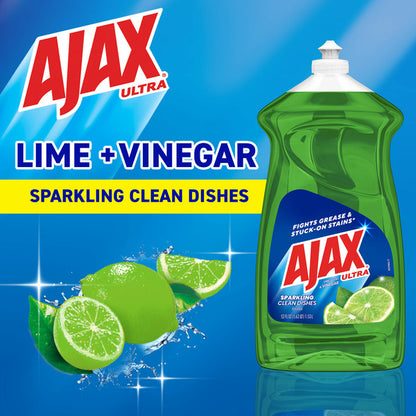 AJAX DISH LIQ LIME 6/52oz