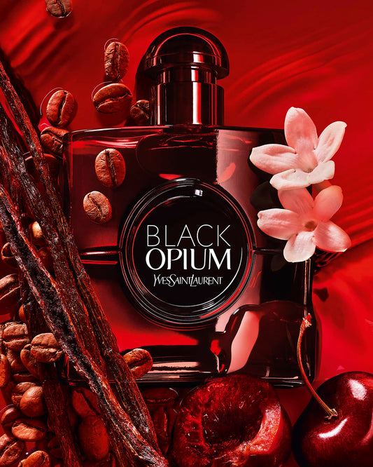 YSL BLACK OPIUM RED(M)3.3oz