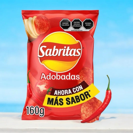 SABRITAS PAPAS ADOBADA 30pz