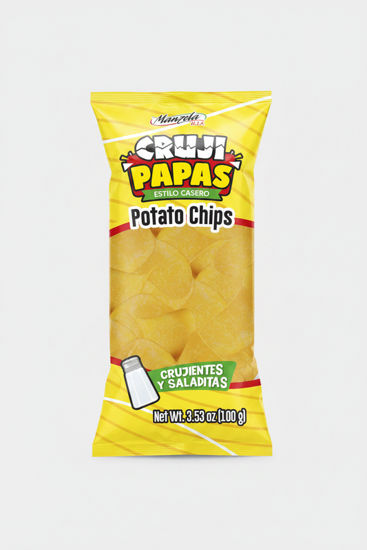 CRUJI PAPAS CASERA 24/3.5oz