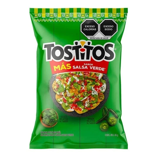 SABRITAS TOSTITO VERDE 22pz