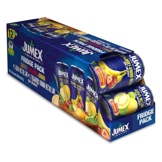 JUMEX FRIDGE GUAVA & STRAW/BANANA 12/11OZ