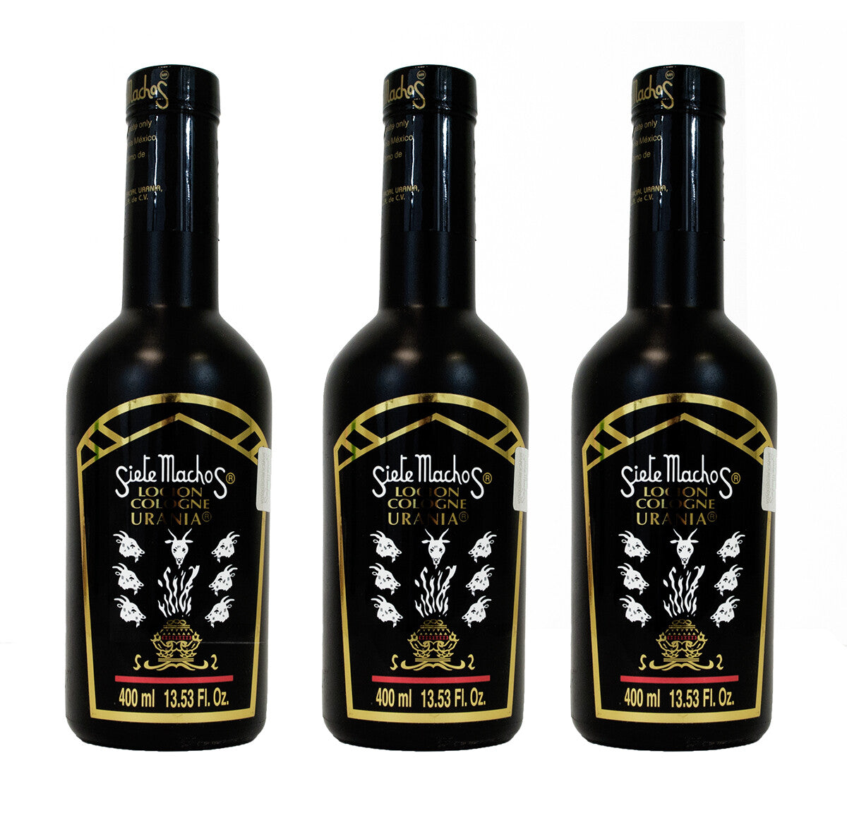 SIETE MACHOS LOCION/COLOGNE 400 ML