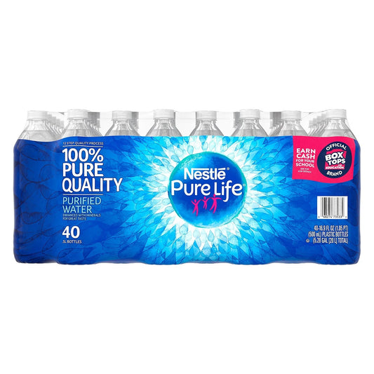 AGUA NESTLE CAJA 40X16.9 OZ