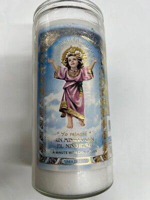 VELAS 14 DIAS DEL DIVINO NINO JESUS 6PZ