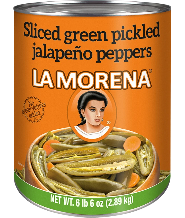 LA MORENA JALAPENO RAJA 6/105oz