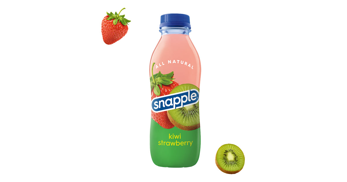 SNAPPLE KIWI FRESA 12/16ozJUGO