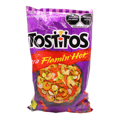 SABRITAS TOSTITO FLAMING HOT MORADO 22pz