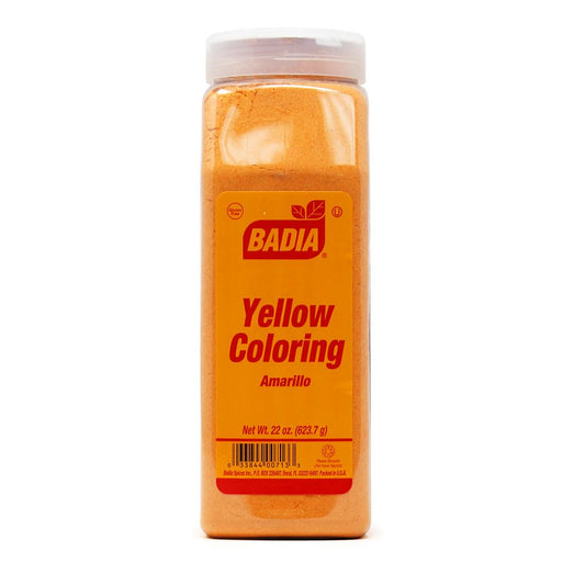 BADIA COLORANTE AMARILL6/22 oz